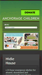 Mobile Screenshot of anchoragechildrenshome.org